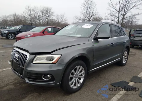 2016 Audi Q5 2.0T Premium из США, поврежденный, VIN WA1L2AFP6GA092568